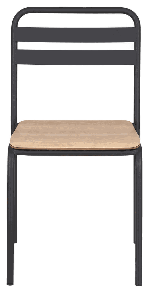 RL Complex metal tubular stacking chair